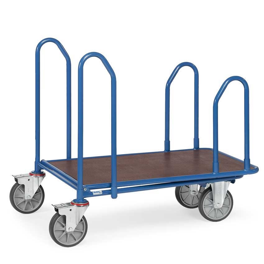 Long Load Cash And Carry Trolley 850 X 500mm 400kg Capacity