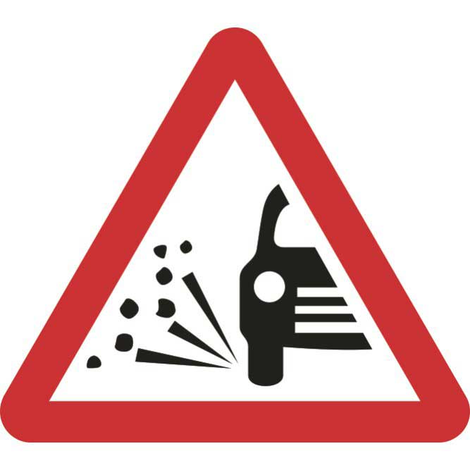 Loose Gravel Road Sign