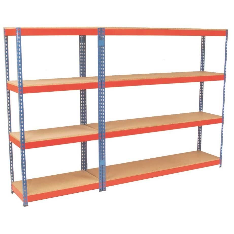 Click to view product details and reviews for Heavy Rivet Shelving 1830 X 2440 X 915mm 4 Shelves 400kg.