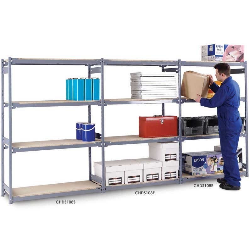 Click to view product details and reviews for Widespan Shelving Extension Bay 1830 X 1220 X 380 4 Chipboard Shelves.