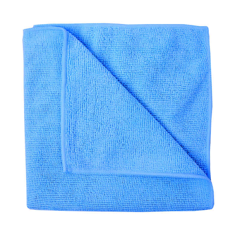 Blue Microfibre Cloths Pack Of 10