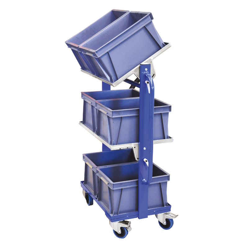 Click to view product details and reviews for Mobile Adjustable Picking Trolley.