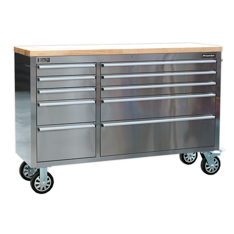 Mobile Stainless Steel Tool Chest