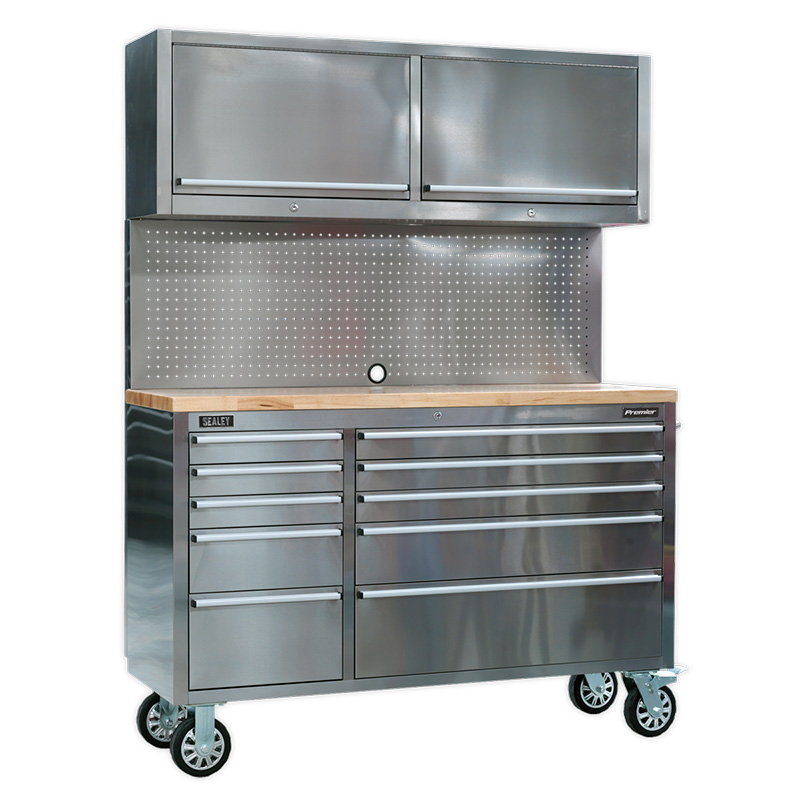 Mobile Stainless Steel Tool Chest With Drawers Ese Direct