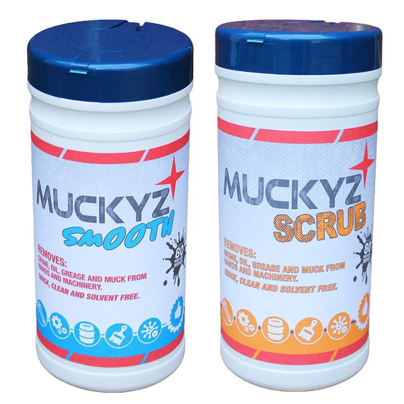 Click to view product details and reviews for Muckyz Scrub Anti Bacterial Industrial Wipes 6 Tubs Of 80 Wipes.
