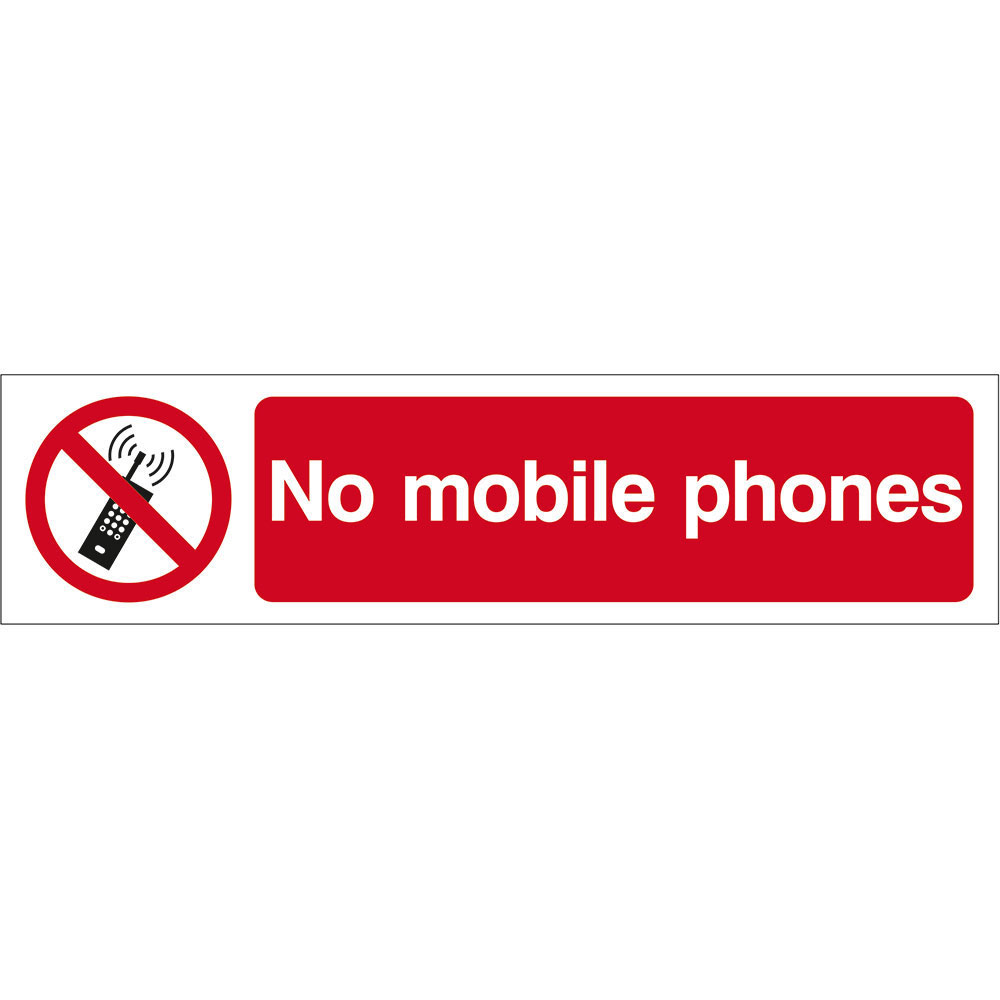 No Mobile Phone Sign, Small
