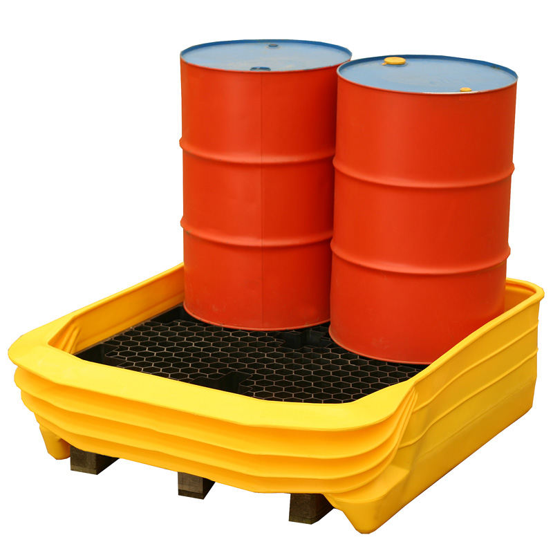 Click to view product details and reviews for Palcon 2 Drum Pallet Converter Turns Standard Pallets Into A Spill Bund.