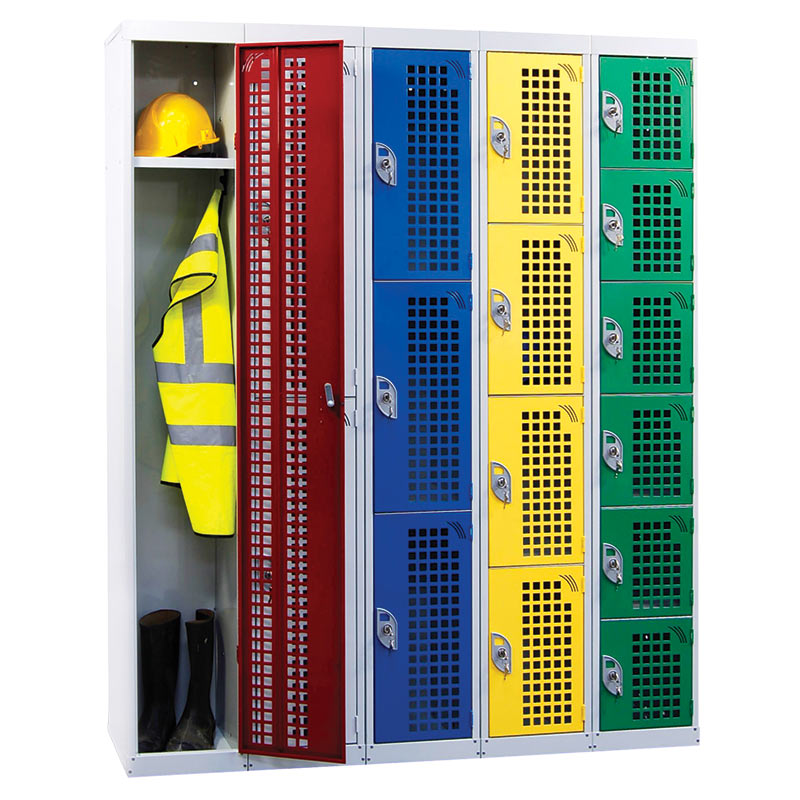 Click to view product details and reviews for 1 Door Perforated Door Locker 1800 X 300 X 300mm.