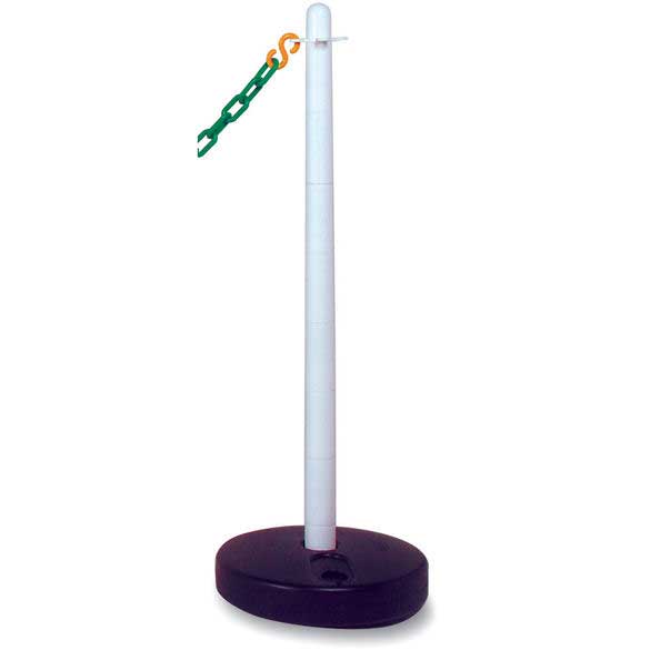 Plastic Post with circular water filled base