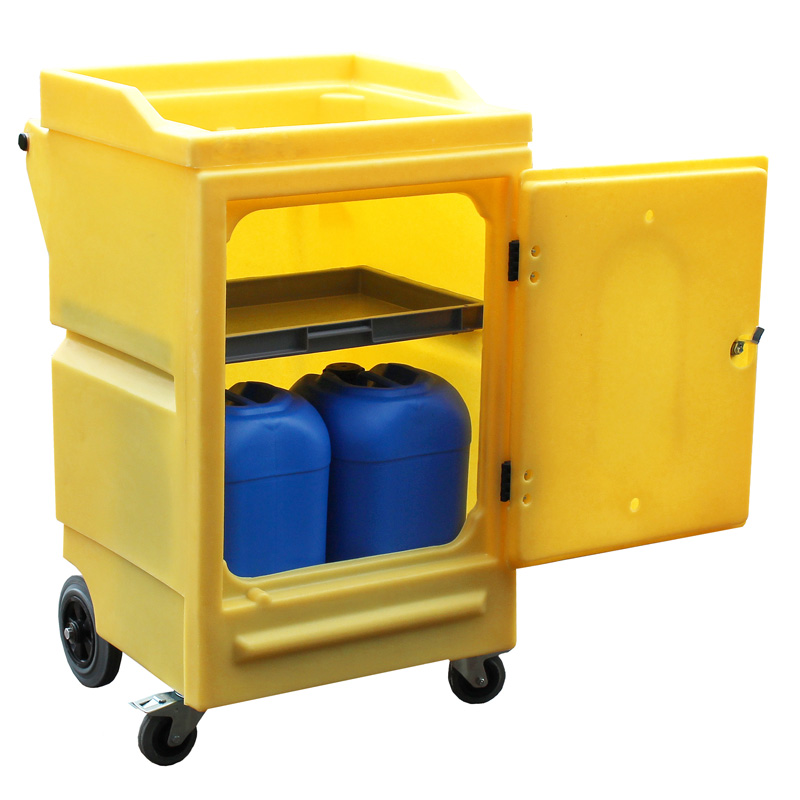 Click to view product details and reviews for Mobile Clean Up Station Ideal For Storing And Transporting Emergency Spill Kits.
