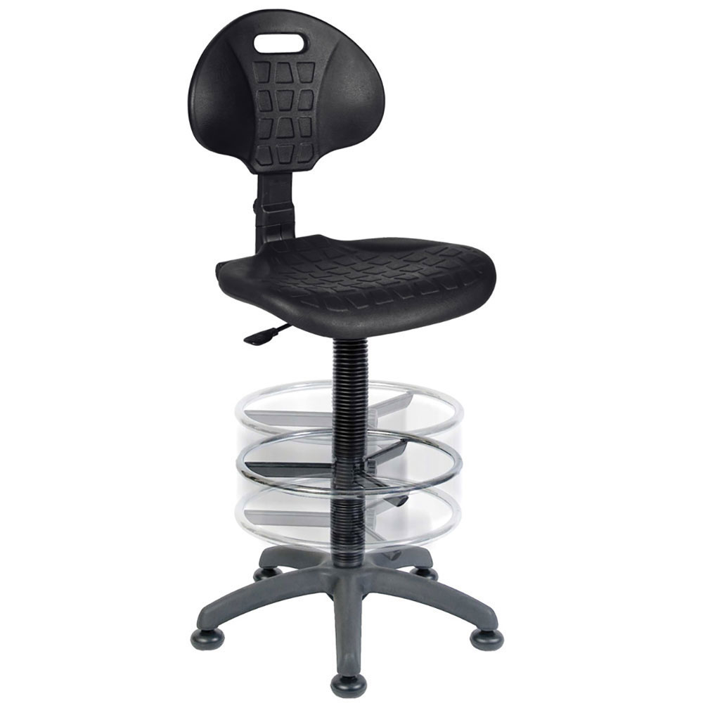 Click to view product details and reviews for Polyurethane Industrial High Operator Chair.