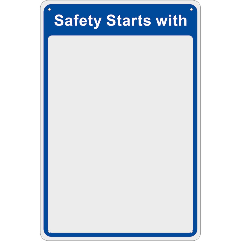 Ppe Safety Check Mirror Safety Starts With 300mm X 200mm
