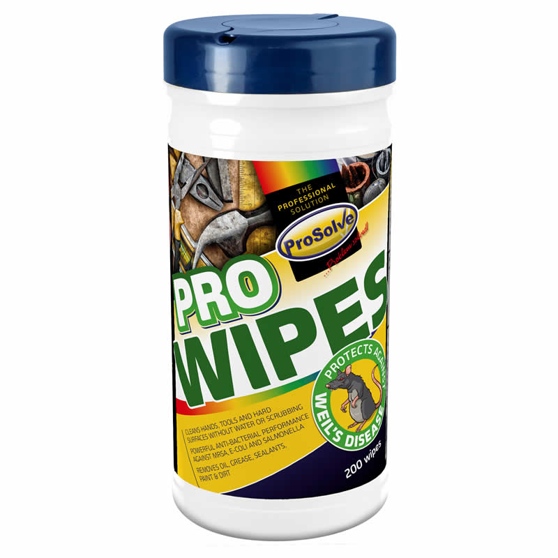 Prosolve™ Disinfectant Hand Wipes 200 X 6 Tubs