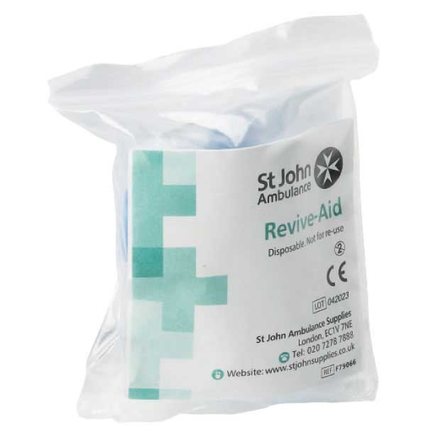 Revive Aid Resuscitation Mouth To Mouth Face Shield