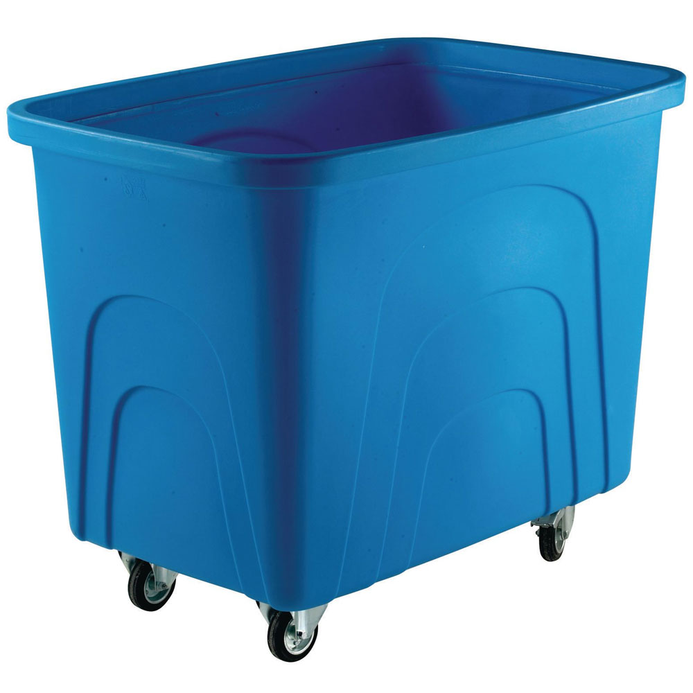 Click to view product details and reviews for Plastic Container Truck Corner Wheels 400l Yellow With Lid And Handle Polypropylene.