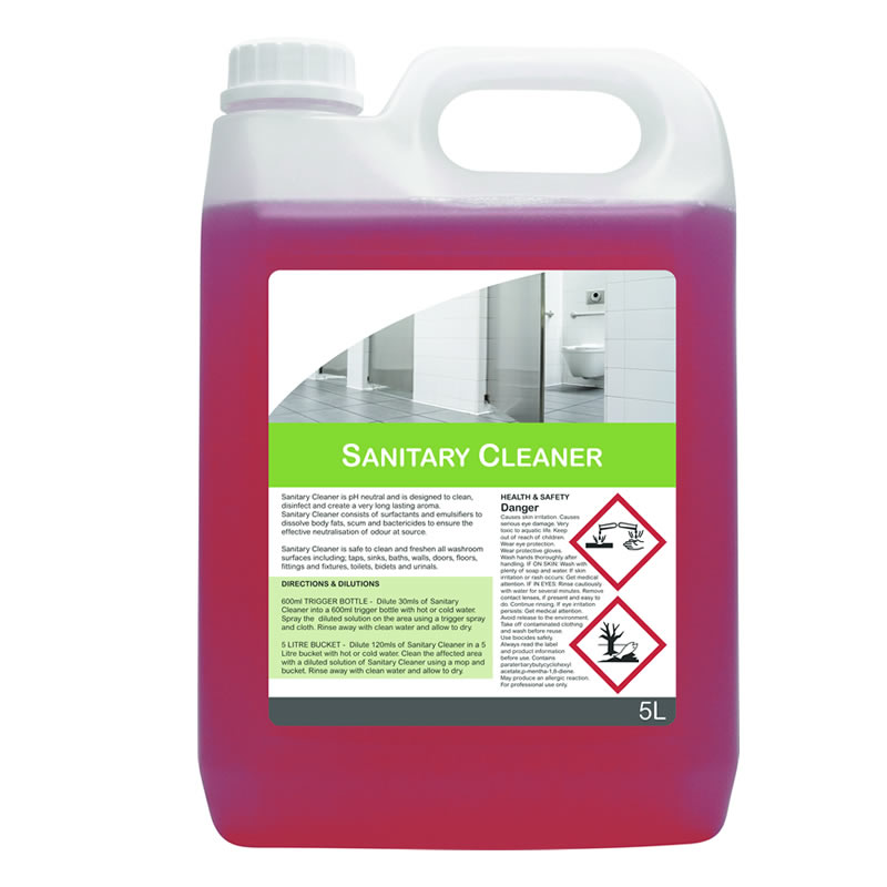 Click to view product details and reviews for Sanitary Cleaner 10 Litres.