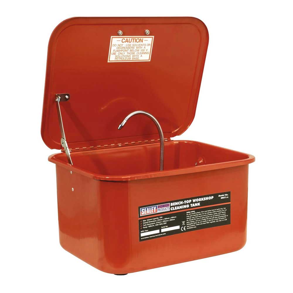 Click to view product details and reviews for Sealey Bench Top Parts Cleaning Tank.