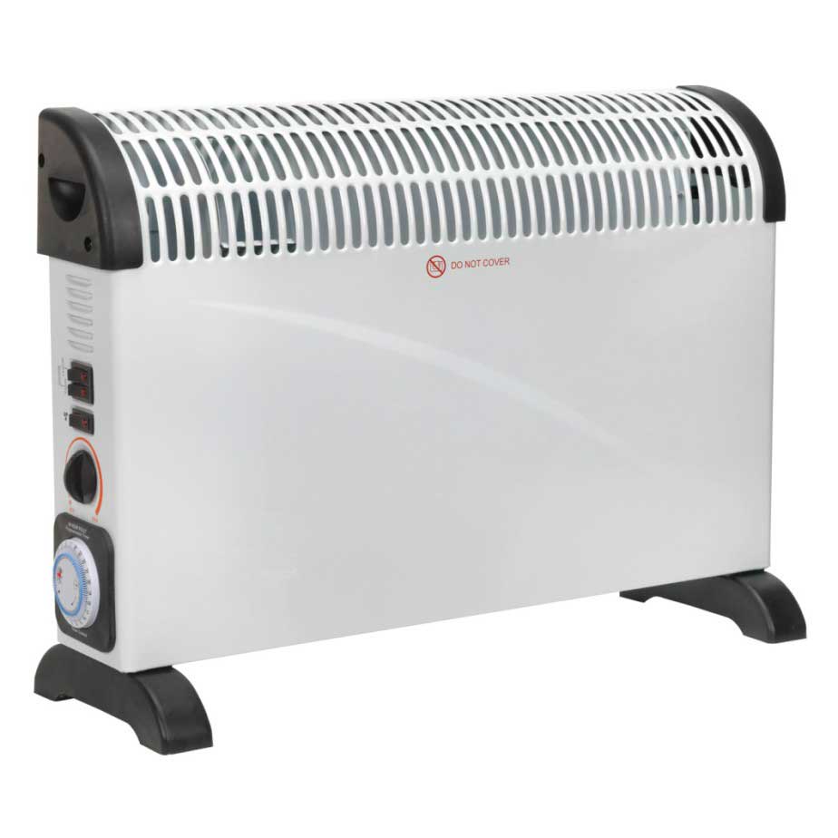 Sealey Convector Heater 2000w With Turbo Fan Timer