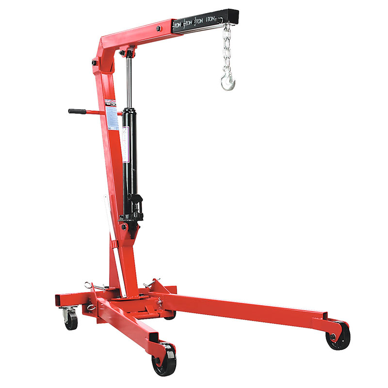 Sealey Folding Workshop Crane - 1.99m lift height - 1000kg Capacity