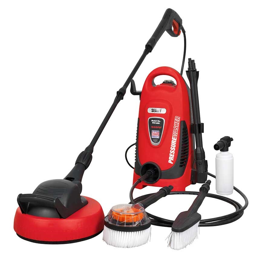 Sealey Pressure Washer 110bar With Accessory Kit