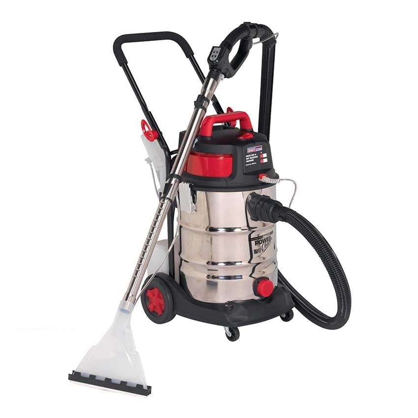 Click to view product details and reviews for Sealey Stainless Steel Wet Dry Valet Machine 30l.