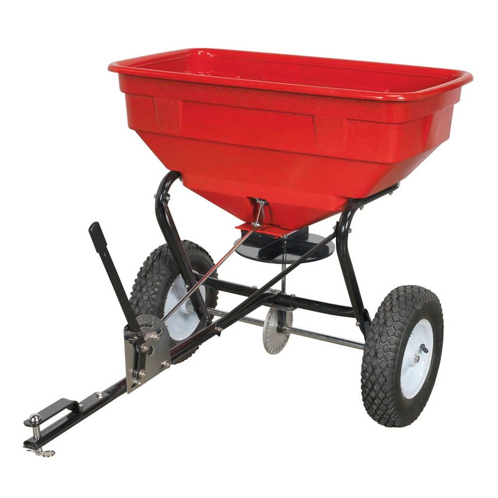Sealey Spb80t 88l Towable Broadcast Salt Spreader With Pin Hitch Attachment