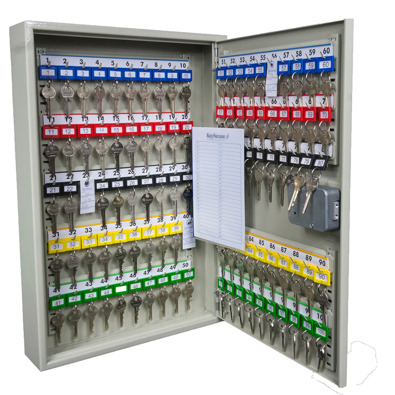 Heavy Duty Steel Key Security Cabinet 50 Key Capacity