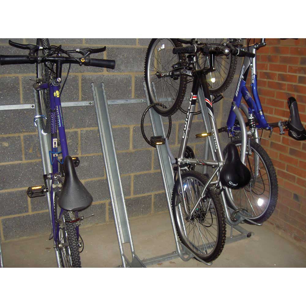 Semi Vertical Bike Rack / Cycle Racks | ESE Direct