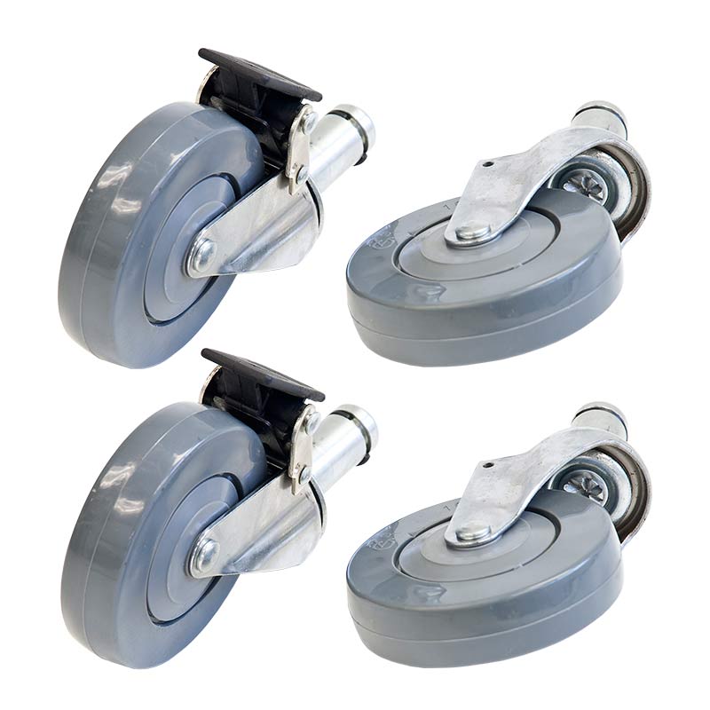 Click to view product details and reviews for 100mm Castors For Polymer Shelving Pack Of 4.