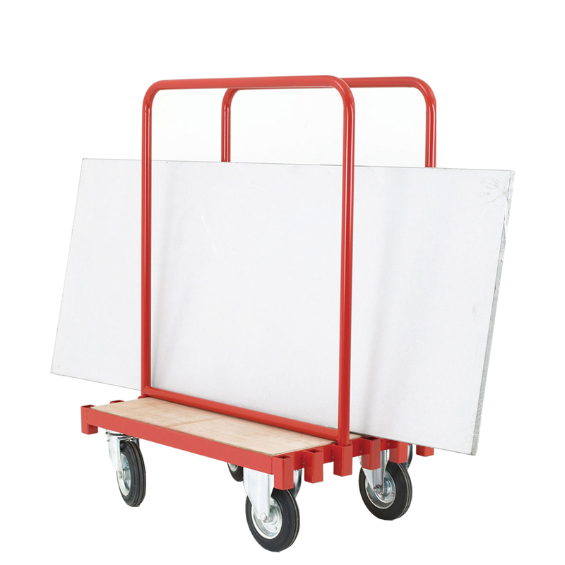 Click to view product details and reviews for Sheet Carrying Truck With 2 Movable Steel Supports 250kg Capacity.