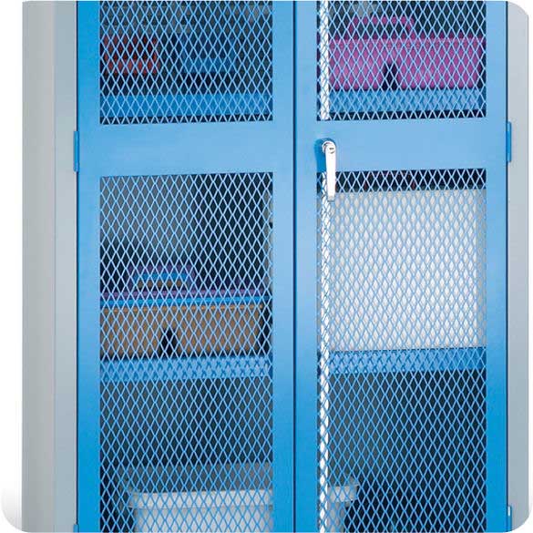 Shelves, Legs, Sloping Tops etc for Mesh Security Cupboards