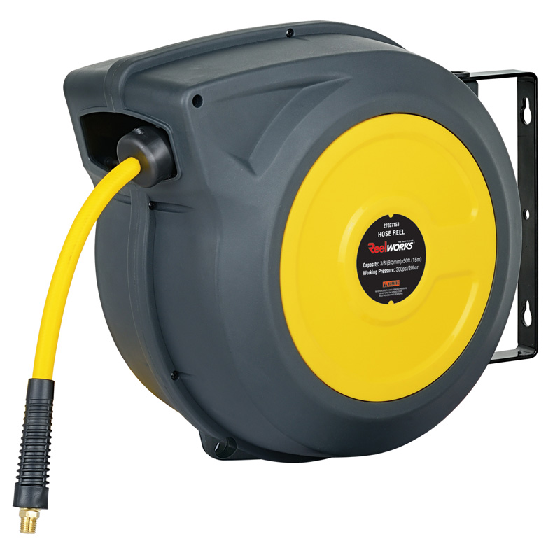 Click to view product details and reviews for 8m Spring Rewind Polypropylene Hose Reel C705 200.