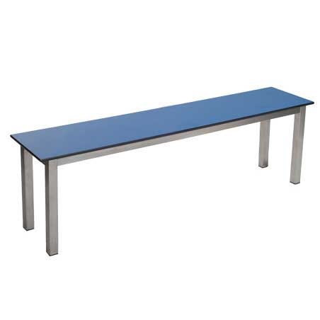 Click to view product details and reviews for Stainless Steel Seat Aqua Mezzo Changing Room Bench 3m.