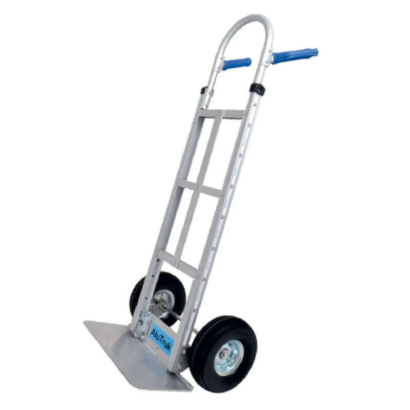 Click to view product details and reviews for Aluminium Sack Truck With U Loop Handle And Puncture Proof Wheels 300kg Capacity.