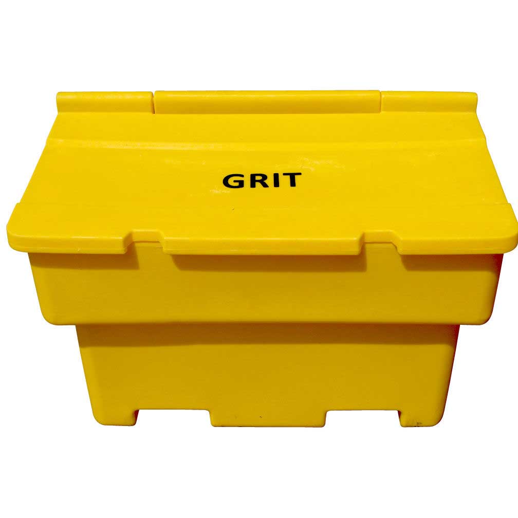 Click to view product details and reviews for Standard 200l Grit Bin 720 X 1020 X 520mm Medium Density Yellow Polyethylene With Forklift Pockets.