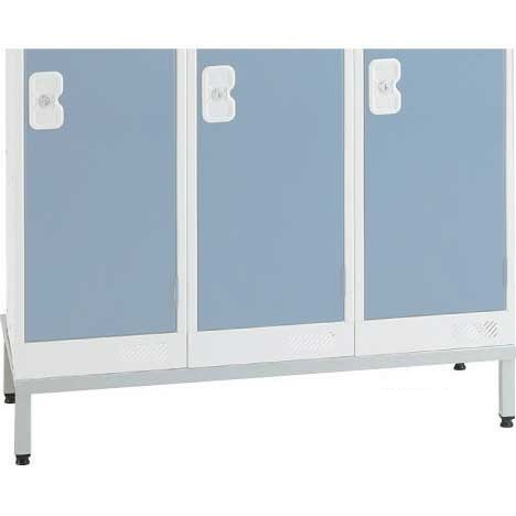 Click to view product details and reviews for Steel Locker Stand For Standard M Lockers 300w X 450d 1 Locker.