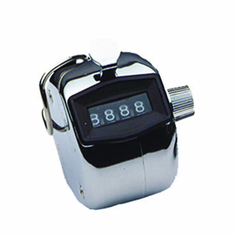 Hand Held Tally Counter Counts 0 To 9999
