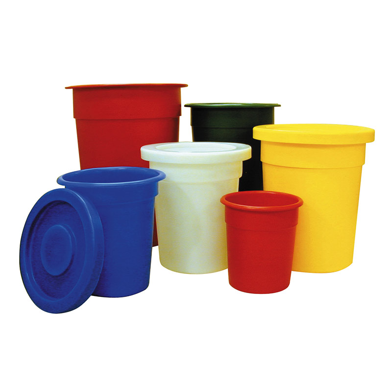 Tapered Side Round Food Grade Bins ESE Direct