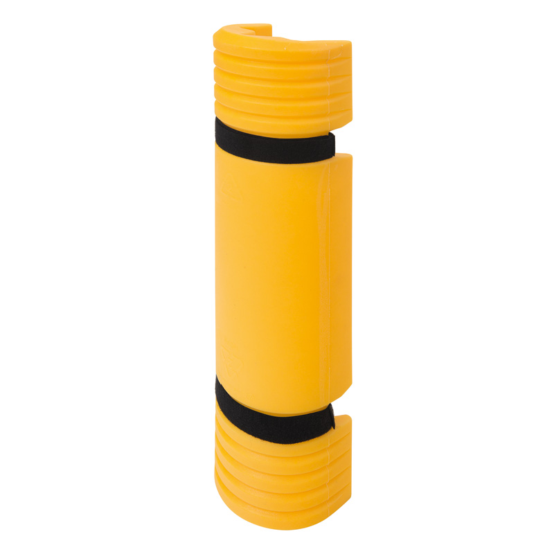 TRAFFIC-LINE Pallet Racking Protector - Plastic - Size 550H x 162W x 115mm Channel - Yellow