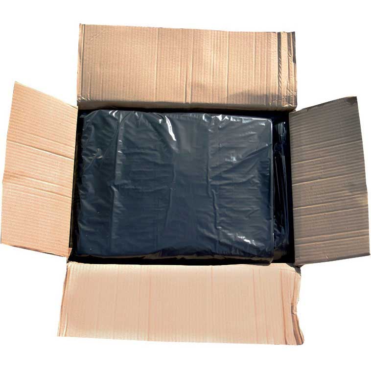Value Waste Black Bin Liners for Office & Hotels 1000 LINERS ESE Direct