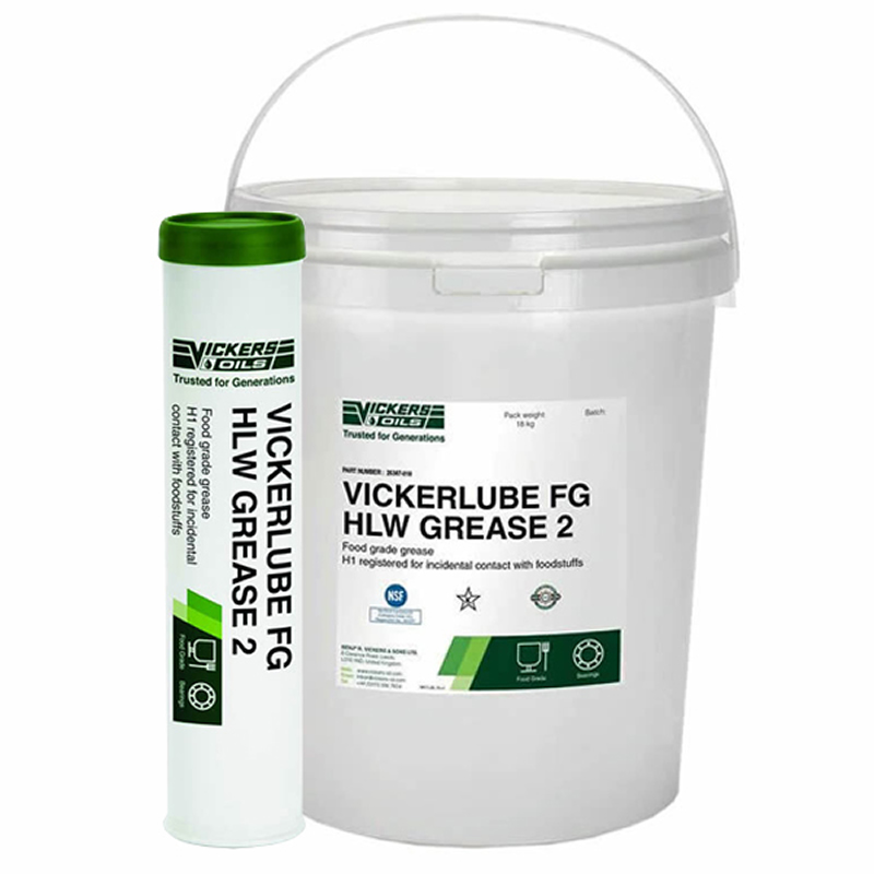 Vickerlube H1 Food Grade Hlw Grease 2 400g Cartridge 12 Pack