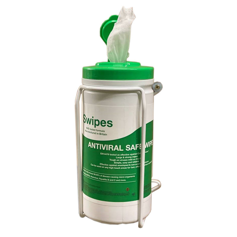 Click to view product details and reviews for Wall Bracket For 3l Tubs Of Antiviral Wipes 400 Wipes.