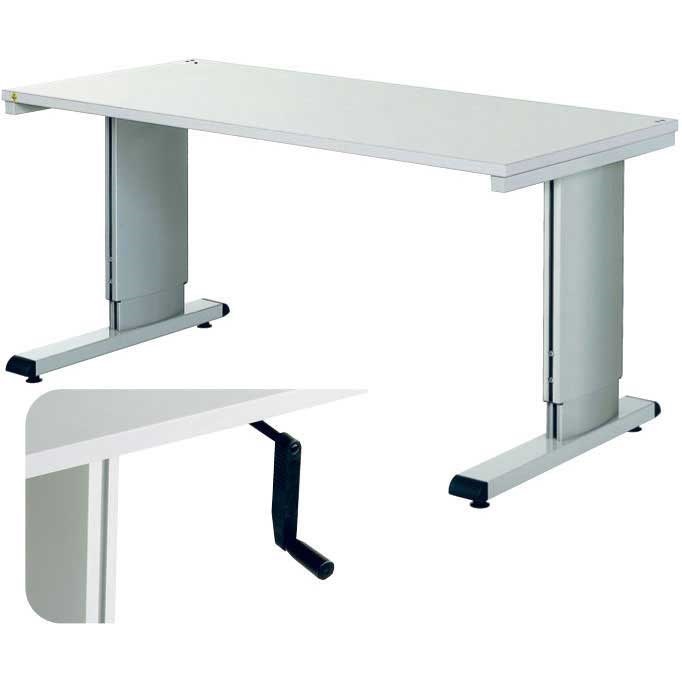 Click to view product details and reviews for Wb Retractable Handle Height Adjustable Cantilever Bench 1073 X 800.