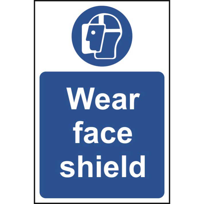 Click to view product details and reviews for Wear Face Shield Sign Sav 400 X 600mm.