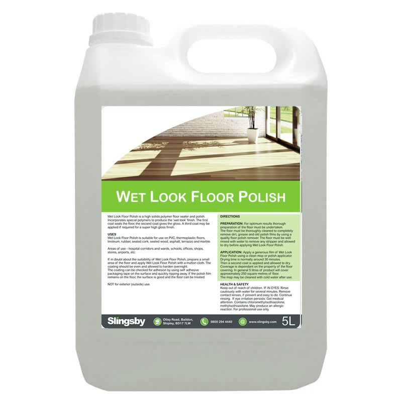 Wet Look Floor Polish