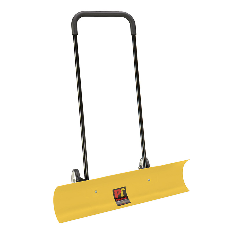 Wheeled Snow Blade with easy grip handle