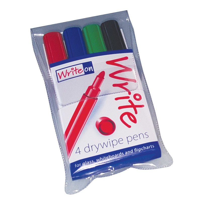 Whiteboard Pens Pack Of 4