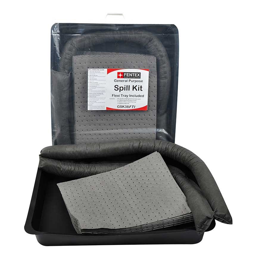 Workshop Spill Kits With Flexi-Trays