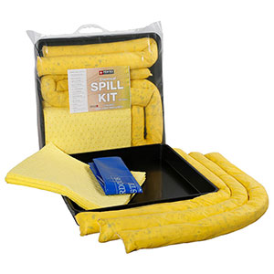 Chemical Spill Kits with Drip Tray