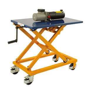 Crank Operated Lifting Table with 300kg Capacity
